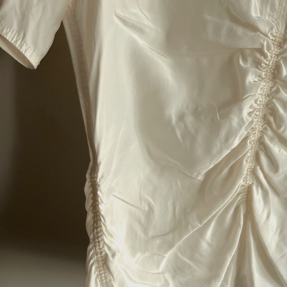 Rag & Bone Maris Charmeuse Silk Tee - Size 8 - Picture 6 of 10